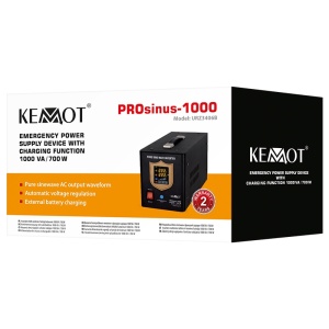UPS CENTRALE TERMICE SINUS PUR 1000VA/700W 12V KEMOT - Img 5