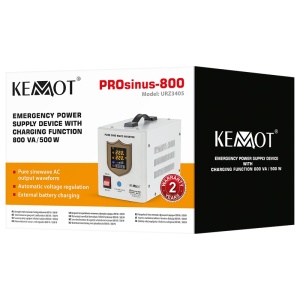 UPS CENTRALE TERMICE SINUS PUR 800VA/500W 12V KEMOT - Img 5