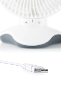 Ventilator de birou Gallet VEN6 Blizzard, 15 cm, 3 viteze, oscilatie, 5 W, alimentare prin cablu USB - Img 5