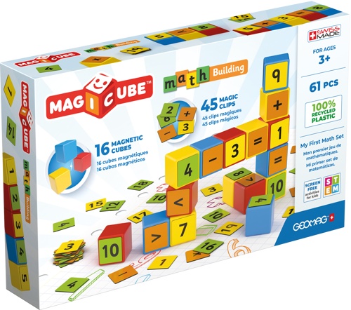 Magicube cuburi magnetice cu numere 61 buc 257