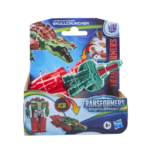 Transformers 7 earthspark figurina transformabila skullcruncher 6cm