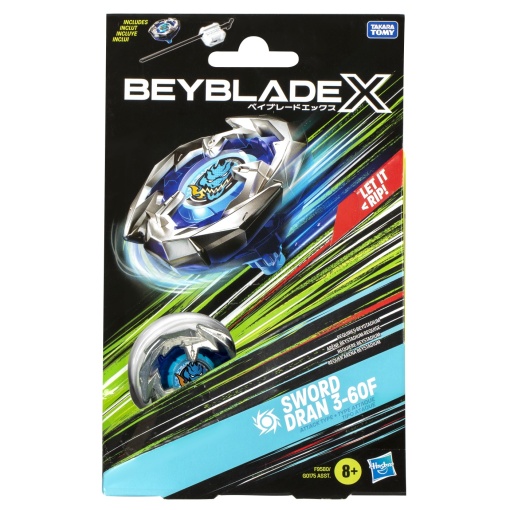 Beyblade x let it rip set lansator si roata sword dran 3-60f