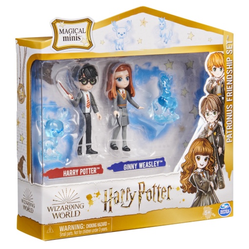 Harry potter wizarding world magical minis set 2 figurine harry potter si ginny weasley