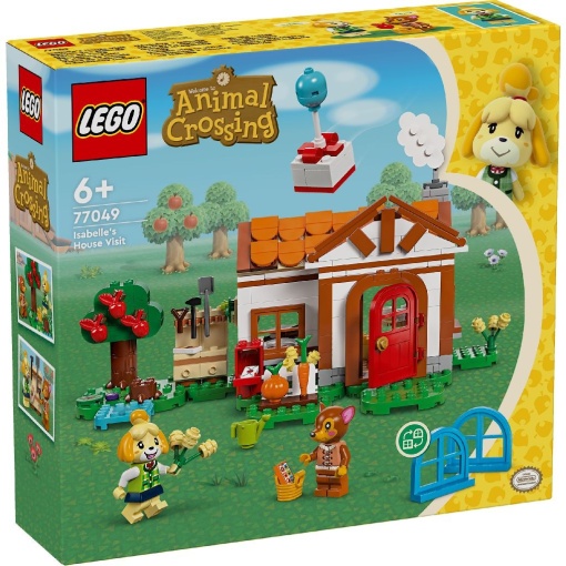 Lego animal crossing isabelle vine in vizita 77049