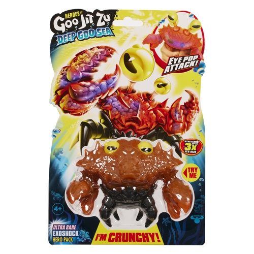 Figurina elastica Goo Jit Zu Deep Goo Sea Exoshock 42563-42567