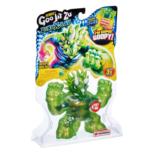 Figurina Goo Jit Zu Dino X-Ray Tritops 41119-41188