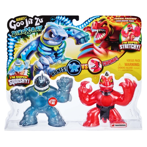 Figurine Goo Jit Zu Dino X-Ray 2 buc Thrash vs Veraptz 41192
