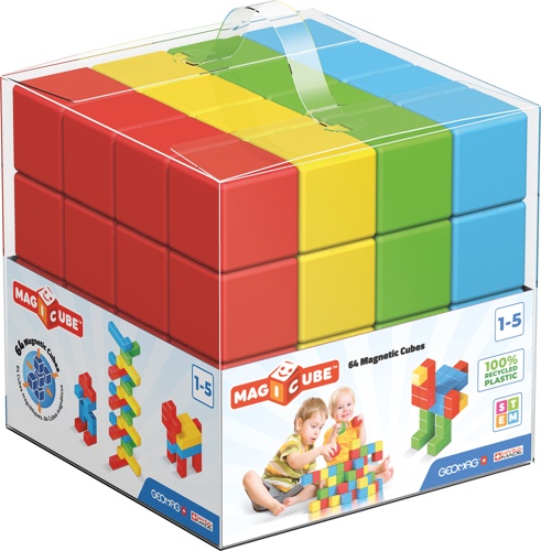 Magicube Animale 64 piese Geomag 057