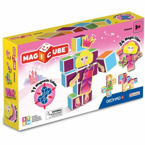 Set Constructie Magnetic Magicube Printese, 143