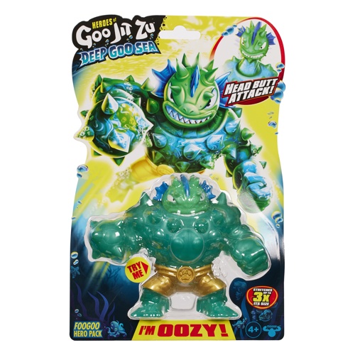 Figurina elastica Goo Jit Zu Deep Goo Sea Foogoo 42563-42570