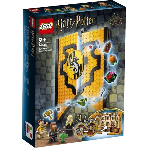Lego harry potter bannerul casei hufflepuff 76412