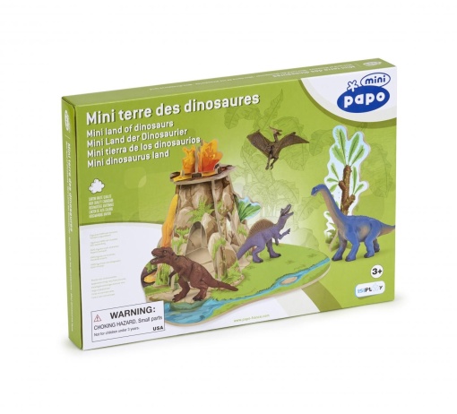 Papo mini display tinutul dinozaurilor