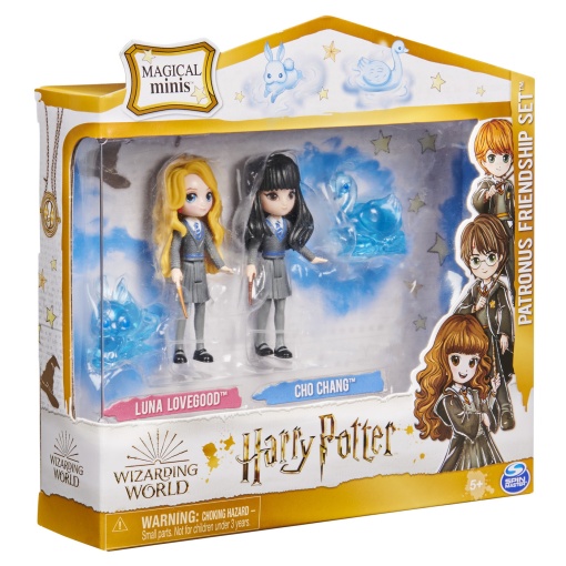 Harry potter wizarding world magical minis set 2 figurine luna lovegood si cho chang