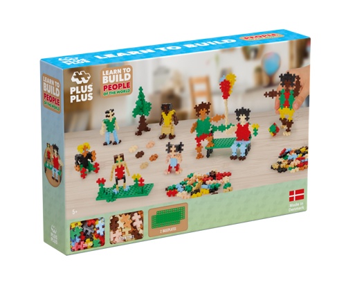 Puzzle Plus Plus Invata sa construiesti oamenii Lumii 275 piese 3933
