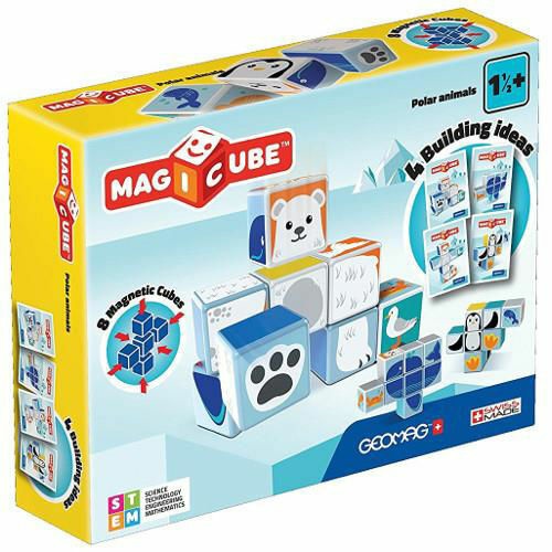Set Constructie Magnetic Magicube Animale Polare