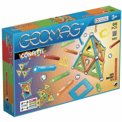 Set Constructie Magnetic Confetti 68