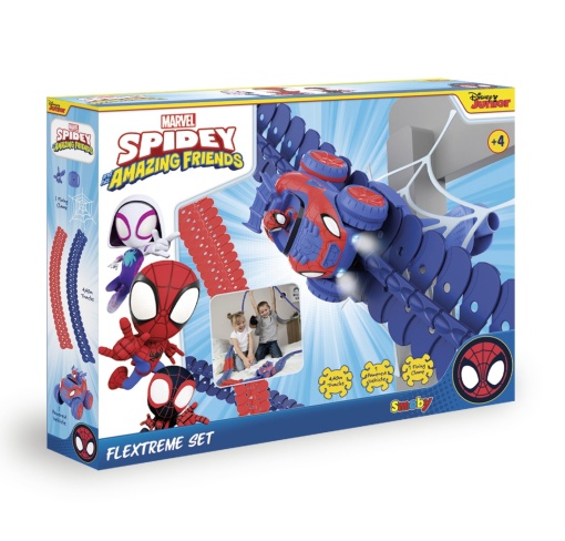 Smoby spidey circuit flextreme set spidey