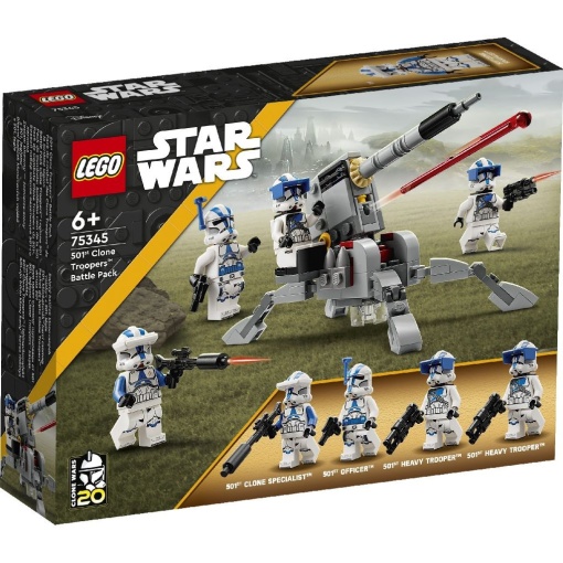 Lego star wars pachet de lupta clone troopers divizia 501 75345