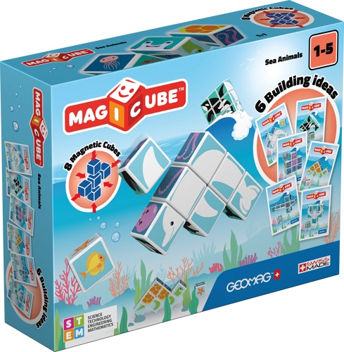 Magicube set magnetic 8 piese Animale de mare 146