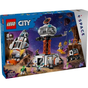 Lego city baza spatiala si platforma de lansare a rachetei 60434 - Img 1