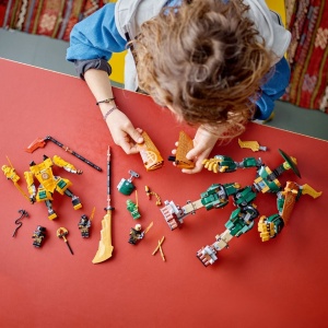 Lego ninjago robotii din echipa ninja a lui lloyd si arin 71794 - Img 4