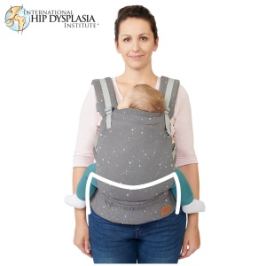 Marsupiu ergonomic kinderkraft huggy, grey - Img 8