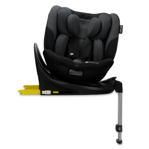 Scaun auto kinderkraft i-fix, i-size 40-150 cm, graphite black - Img 7