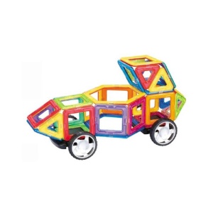 Joc de constructie magnetic - 66 piese - Img 2