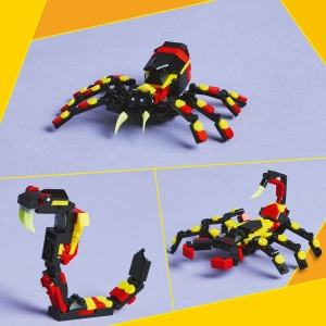 LEGO CREATOR ANIMALE SALBATICE: PAIANJEN SURPRINZATOR 31159 - Img 6