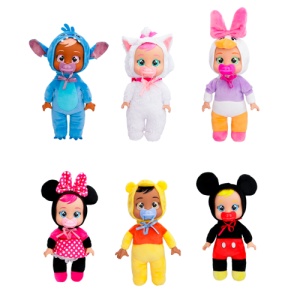 Papusa bebelus Cry Babies Tiny Cuddles Mici imbratisari Mickey 917880-917903 - Img 4