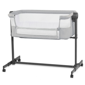 PATUT CO-SLEEPER KINDERKRAFT NESTE UP 2, GRI DESCHIS - Img 5