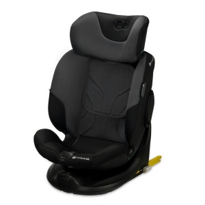Scaun auto kinderkraft i-fix, i-size 40-150 cm, graphite black - Img 3