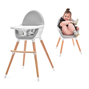 Scaun de masa kinderkraft fini, 2 in 1, grey - Img 5