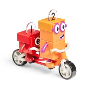 Set figurine Numberblocks - Aventuri pe bicicleta cu Unu & Doi - Img 1
