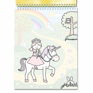 Water Magic: Carte de colorat Unicorni - Img 4