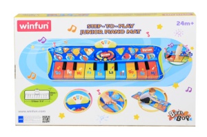 Jucarie interactiva pentru copii, covor muzical cu 10 taste, Winfun, 2507 - Img 4