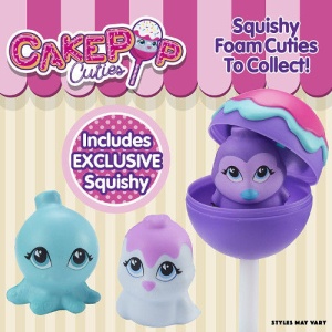 Set Cake Pop Cuties 3 Figurine Moi in Acadea Cake Pop - Sealpop si Poptopus - Img 2