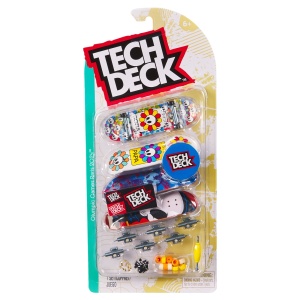 Tech deck pachet 4 piese fingerboard papa 9.6cm - Img 1
