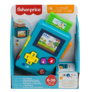 Fisher price laugh&learn consola de joc interactiva in limba romana - Img 1