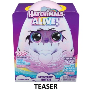 HATCHIMALS ALIVE MISTERY HATCH OU PUFFICORN - Img 1