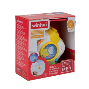 Jucarie, proiector linistitor pentru bebelusi, winfun, 0806A - Img 1