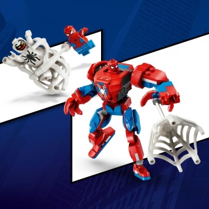 LEGO SUPER HEROES ROBOTUL OMUL PAIANJEN VS. ANTI-VENOM 76308 - Img 7