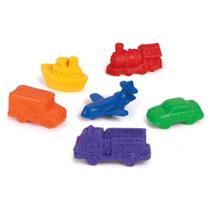Mini vehicule pentru numarat - set 72 buc - Img 2