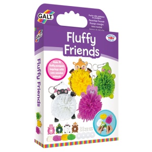 Set de fabricare brelocuri Fluffy Friends pentru copii , Galt, 1005428 - Img 1