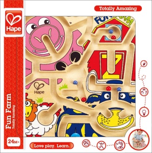 Hape labirint magnetic ferma distractiva - Img 1