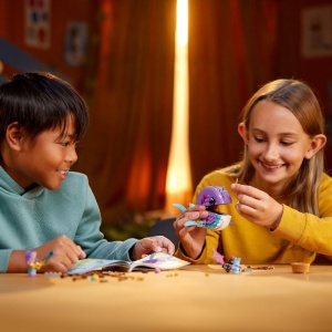 Lego dreamz balonul cu aer cald in forma de narval al lui izzie 71472 - Img 4