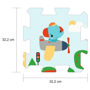 Puzzle trefl dn spuma fisher price prietenii simpatici - Img 3