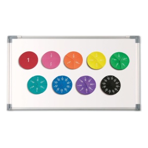 Set magnetic - Cercuri cu fractii - Img 2