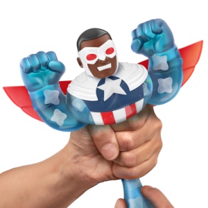 Figurina Goo Jit Zu Marvel Captain Sam Wilson 41367-41371 - Img 2
