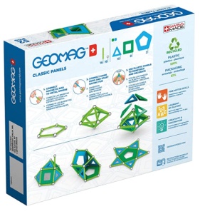 Geomag set magnetic 52 piese Classic Panels green line, 471 - Img 2